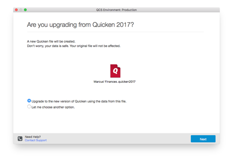 quicken 2018 for mac reports